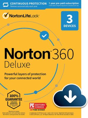 Norton 360 Deluxe - 3 Devices