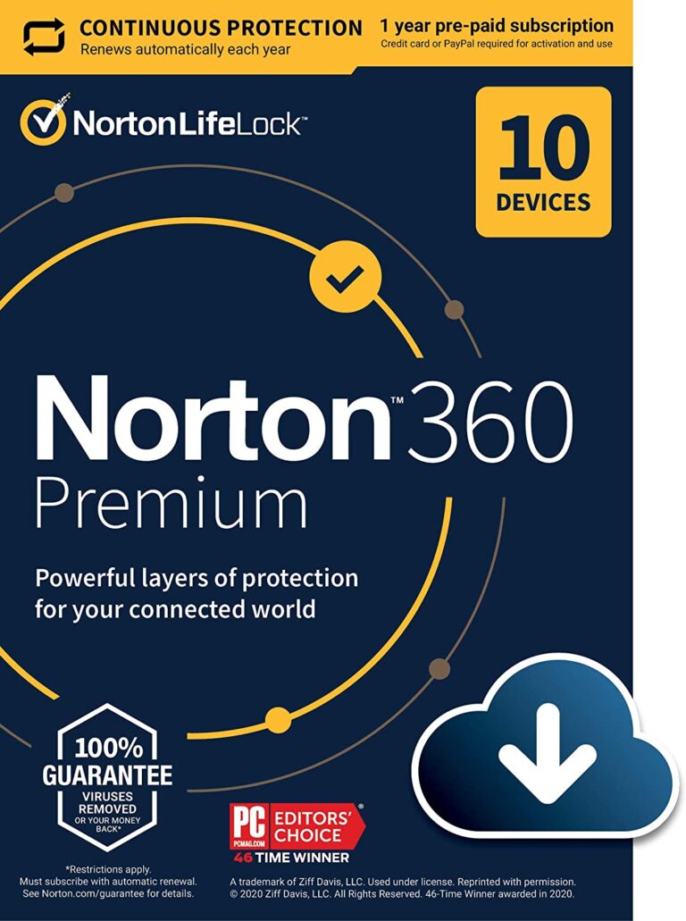Norton 360 Premium – 10 Devices – The Subscription Store